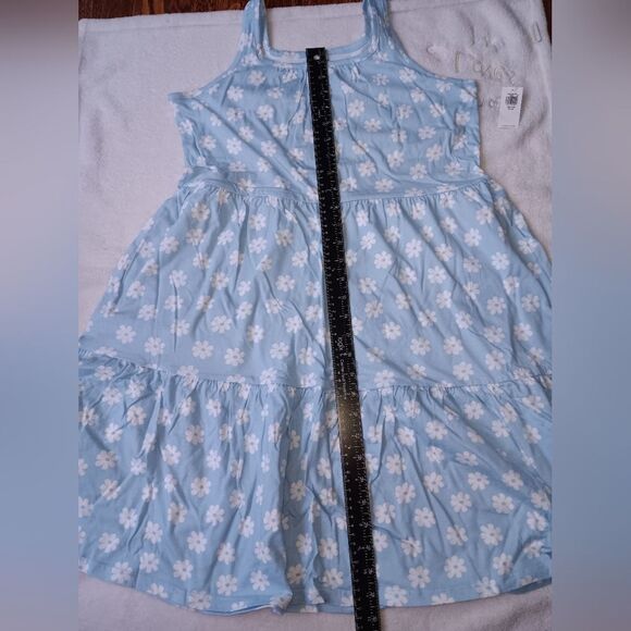 Old Navy Girls Printed Sleeveless Tiered Dress NWT - Picture 4 of 6
